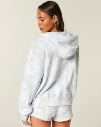 Gemakkelijkste camouflagehoodie met ritssluiting