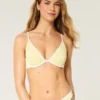 Geribbelde bikini-top met beugels Geribbelde bikini-top met beugels