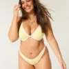 Geribbelde bikini-top met beugels Geribbelde bikini-top met beugels