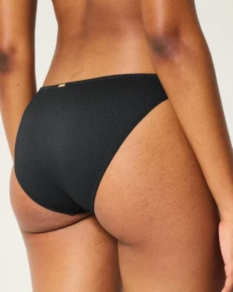 Geribbelde bikinibroek