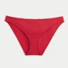 Geribbelde bikinibroek