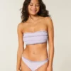 Gesmokte bandeau bikinitop Gesmokte bandeau bikinitop