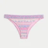 Gesmokte taille, hoog uitgesneden cheekiest bikinibroekje