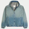 Gewassen denim skaterjack