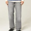 Gewassen grijze baggy jeans Gewassen grijze baggy jeans