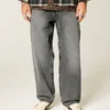 Gewassen grijze skater baggy jeans Gewassen grijze skater baggy jeans