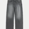 Gewassen grijze superbaggy jeans Gewassen grijze superbaggy jeans