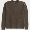 Gewassen thermisch shirt Gewassen thermisch shirt