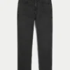 Gewassen zwarte atletische skinny jeans Gewassen zwarte atletische skinny jeans