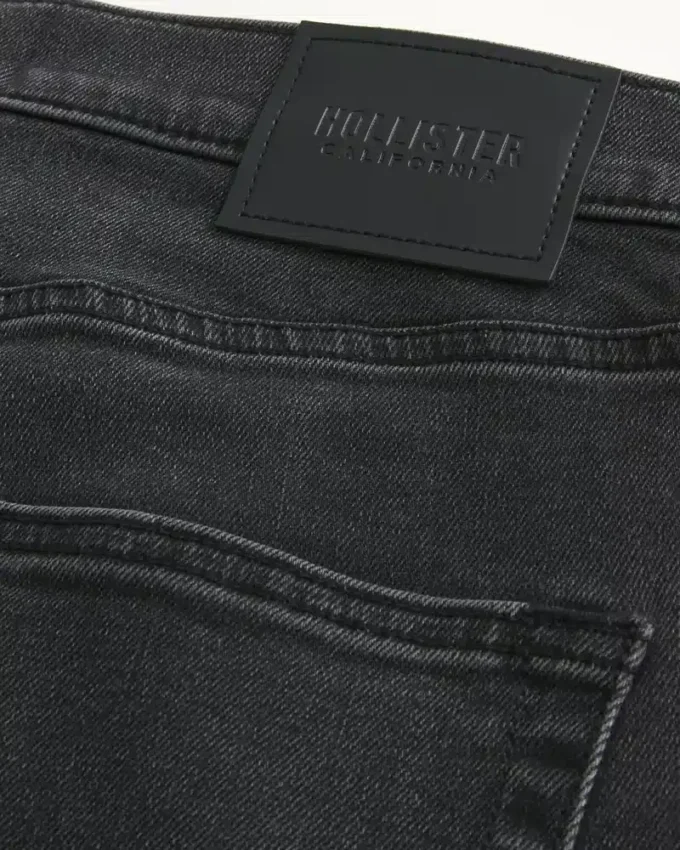 Gewassen zwarte atletische skinny jeans Gewassen zwarte atletische skinny jeans
