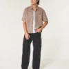 Gewassen zwarte baggy jeans Gewassen zwarte baggy jeans