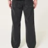 Gewassen zwarte baggy jeans Gewassen zwarte baggy jeans