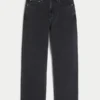 Gewassen zwarte baggy jeans Gewassen zwarte baggy jeans