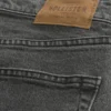 Gewassen zwarte losse jeans Gewassen zwarte losse jeans