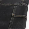Gewassen zwarte losse paintersjeans Gewassen zwarte losse paintersjeans