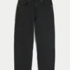 Gewassen zwarte skaterbaggy jeans Gewassen zwarte skaterbaggy jeans