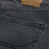 Gewassen zwarte slim straight jeans Gewassen zwarte slim straight jeans