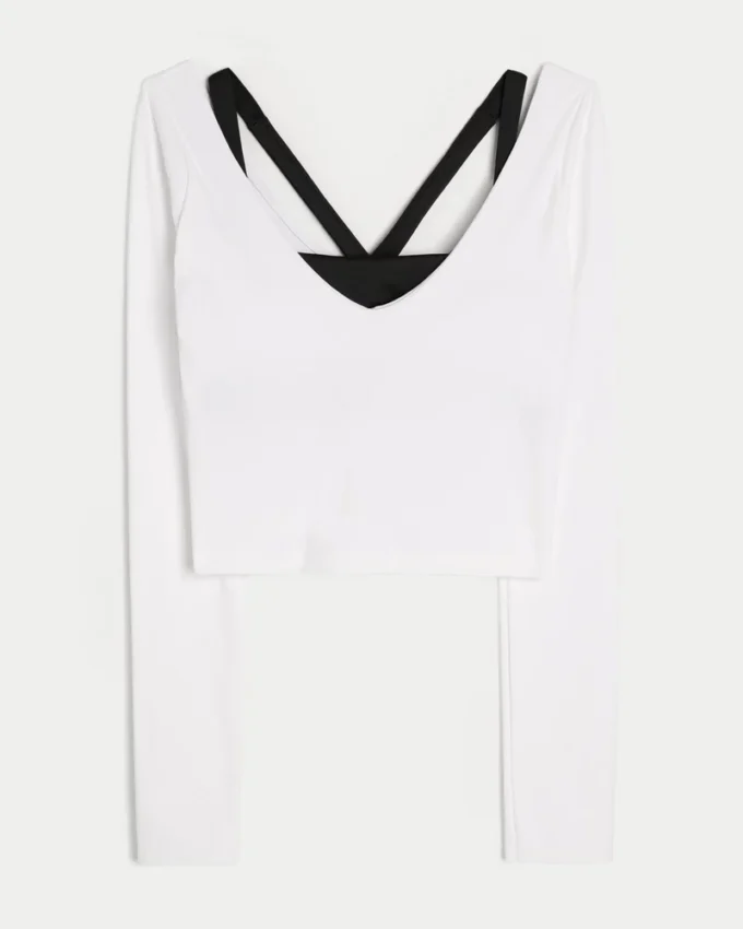 Gilly Hicks Active Boost gelaagde top Gilly Hicks Active Boost gelaagde top