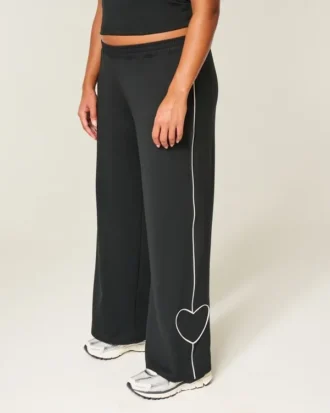 Gilly Hicks Active Recharge baggy broek met hartjes