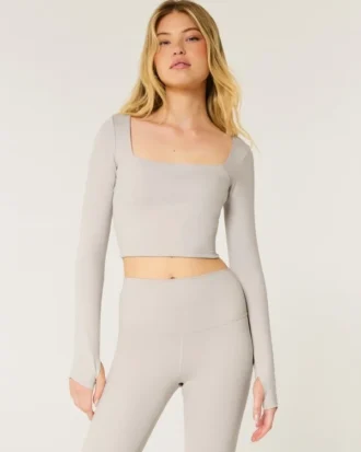 Gilly Hicks Active Recharge top met vierkante hals