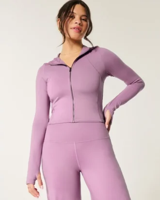 Gilly Hicks Active Recharge Zip-Up Hoodie
