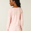 Gilly Hicks Always Cozy Waffle Long-Sleeve Scoop Top