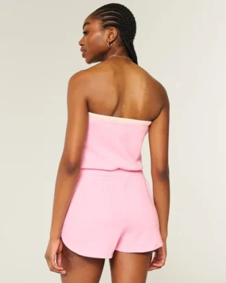 Gilly Hicks Comfortabele strapless wafelonesie Gilly Hicks Comfortabele strapless wafelonesie