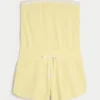 Gilly Hicks Comfortabele strapless wafelonesie