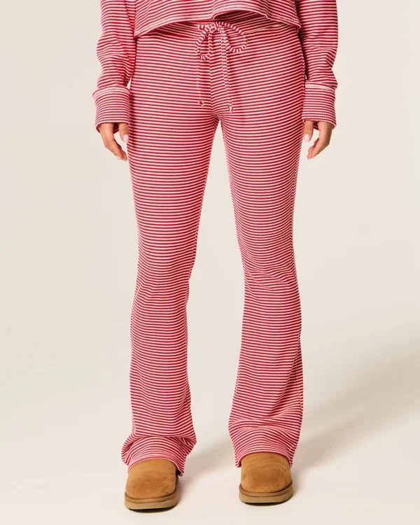 Gilly Hicks Cozy Waffle Bootcut-broek Gilly Hicks Cozy Waffle Bootcut-broek