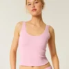 Gilly Hicks Cozy Waffle Lace Trim Tank Gilly Hicks Cozy Waffle Lace Trim Tank