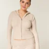 Gilly Hicks kabeltrui met capuchon en ritssluiting Gilly Hicks kabeltrui met capuchon en ritssluiting