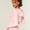 Gilly Hicks kabeltrui met capuchon en ritssluiting Gilly Hicks kabeltrui met capuchon en ritssluiting
