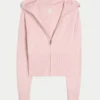 Gilly Hicks kabeltrui met capuchon en ritssluiting Gilly Hicks kabeltrui met capuchon en ritssluiting