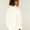 Gilly Hicks Sherpa-sweatshirt met kwartritssluiting Gilly Hicks Sherpa-sweatshirt met kwartritssluiting
