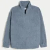 Gilly Hicks Sherpa-sweatshirt met kwartritssluiting Gilly Hicks Sherpa-sweatshirt met kwartritssluiting