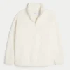 Gilly Hicks Sherpa-sweatshirt met kwartritssluiting Gilly Hicks Sherpa-sweatshirt met kwartritssluiting