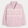 Gilly Hicks Sherpa-sweatshirt met kwartritssluiting Gilly Hicks Sherpa-sweatshirt met kwartritssluiting