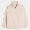 Gilly Hicks Sherpa-sweatshirt met kwartritssluiting Gilly Hicks Sherpa-sweatshirt met kwartritssluiting