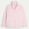Gilly Hicks Sherpa-sweatshirt met kwartritssluiting Gilly Hicks Sherpa-sweatshirt met kwartritssluiting