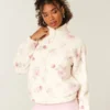 Gilly Hicks Sherpa-sweatshirt met ritssluiting