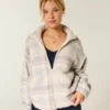 Gilly Hicks Sherpa-sweatshirt met ritssluiting