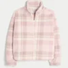 Gilly Hicks Sherpa-sweatshirt met ritssluiting Gilly Hicks Sherpa-sweatshirt met ritssluiting