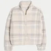Gilly Hicks Sherpa-sweatshirt met ritssluiting