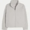 Gilly Hicks Sherpa-sweatshirt met ritssluiting