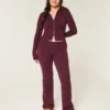 Gilly Hicks Sweater-gebreide broek met omgeslagen taille