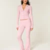 Gilly Hicks Sweater-gebreide broek met omgeslagen taille Gilly Hicks Sweater-gebreide broek met omgeslagen taille