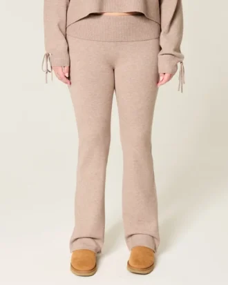 Gilly Hicks Sweater-gebreide broek met omgeslagen taille