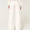 Gilly Hicks Sweater-gebreide rechte broek met omgeslagen taille