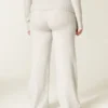 Gilly Hicks Sweater-Knit Foldover Straight Pants Gilly Hicks Sweater-Knit Foldover Straight Pants