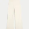 Gilly Hicks Sweater-Knit Foldover Straight Pants Gilly Hicks Sweater-Knit Foldover Straight Pants
